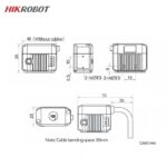 دوربین بارکدخوان صنعتی HIKROBOT مدل MV-IDB007X-16TR - Image 2